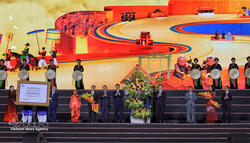 UNESCO honra a oficio de pinturas Dong Ho y complejo Yen Tu de Vietnam (Foto: VNA)