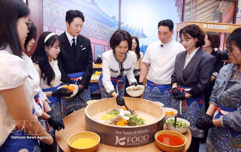 Primera dama de Corea del Sur participa en Festival de Cultura y Turismo del país noreste de Asia en Vietnam (Foto: VNA)