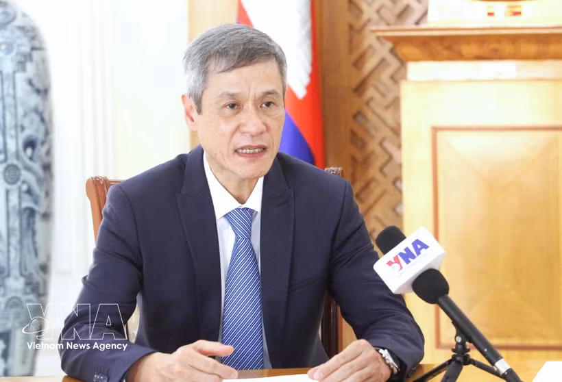 El embajador de Vietnam en Camboya, Nguyen Minh Vu. (Foto: VNA)