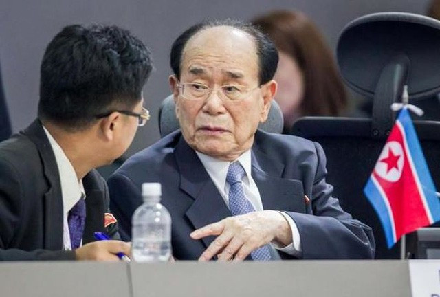 Kim Yong Nam, expresidente del Comité Permanente de la Asamblea Suprema del Pueblo de la República Popular Democrática de Corea. (Fuente: KCNA)