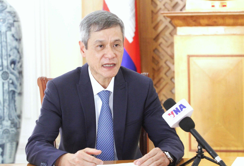 El embajador de Vietnam en Camboya, Nguyen Minh Vu. (Foto: VNA)