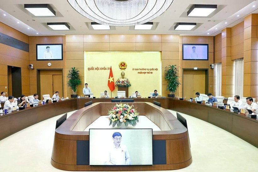 Parlamento de Vietnam aprueba amplia agenda legislativa en su 50ª reunión (Foto: VNA)