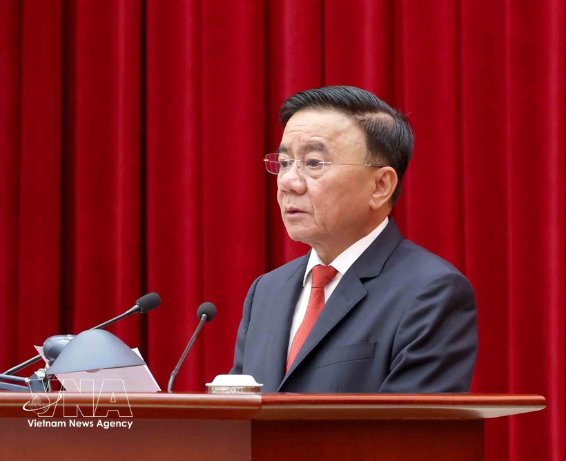 Tran Cam Tu, miembro del Buró Político y miembro permanente del Secretariado. (Foto: VNA)