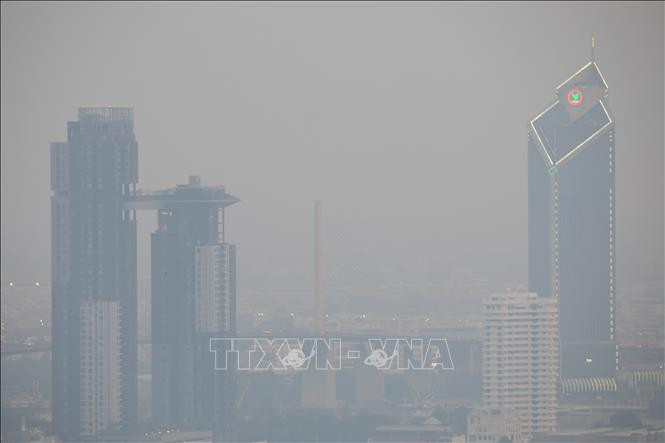 Provincias del norte de Tailandia en alerta roja por partículas finas en el aire (Foto: Xinhua/VNA)