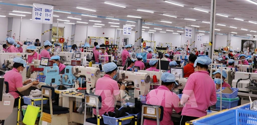 Producción industrial de Vietnam crece en las 34 localidades (Foto: VNA)