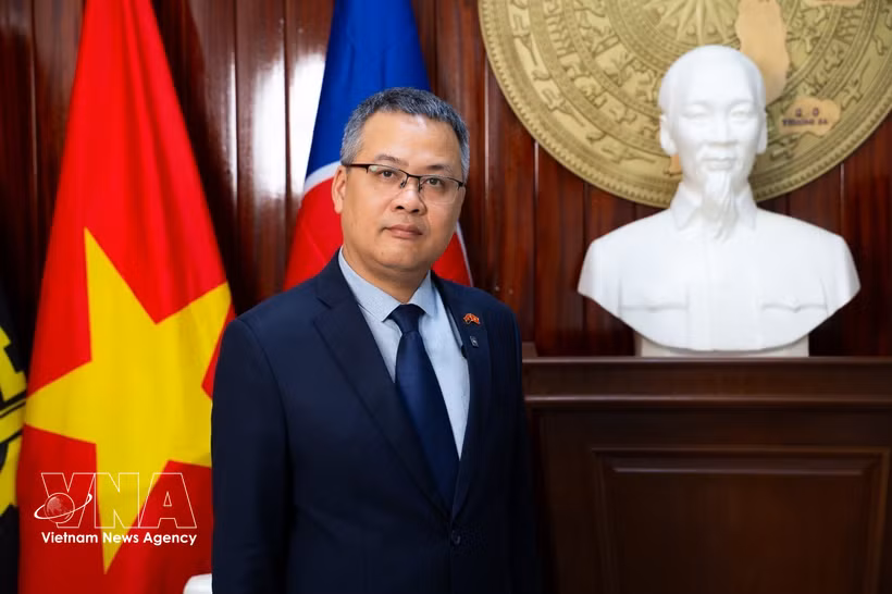 El embajador de Vietnam en Angola, Duong Chinh Chuc. (Foto: VNA)