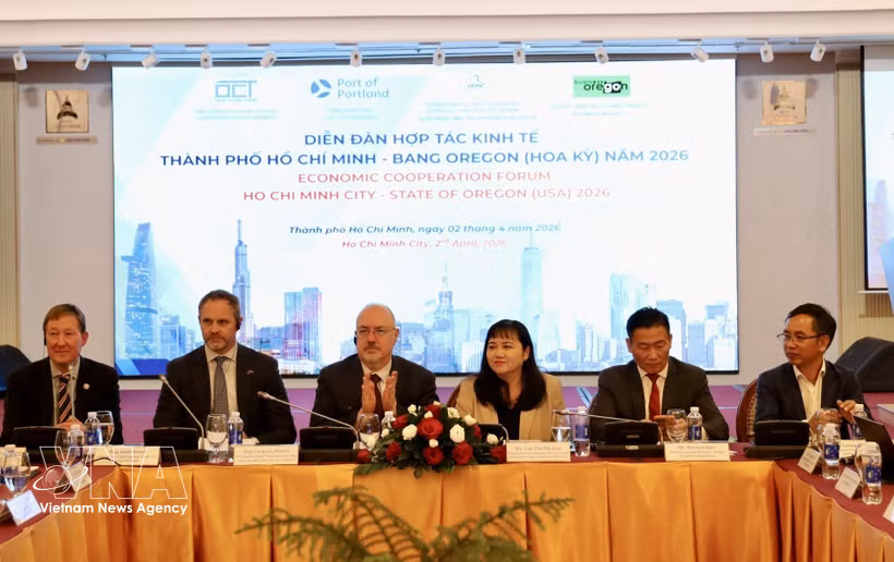 Foro de Cooperación Económica Ciudad Ho Chi Minh–Oregón 2026. (Foto: VNA)