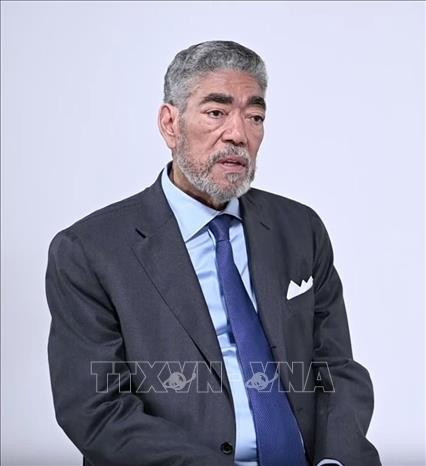 Miguel Mejía, secretario general del Movimiento Izquierda Unida (MIU) de República Dominicana. (Foto: VNA) dominicana-190525.jpg