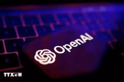 El logotipo de OpenAI. (Foto: Reuters/VNA)