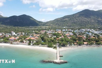 Una parte de Con Dao (Fuente: VNA)