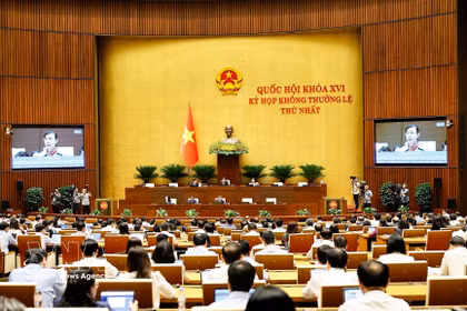 Actualidad: Efectúan primera reunión extraordinaria de Asamblea Nacional de Vietnam de la XVI Legislatura