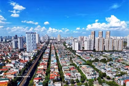 Una parte de Hanoi (Fuente: VNA)