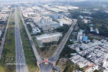 Una parte del Parque Industrial Bien Hoa 2, provincia de Dong Nai. Foto: VNA
