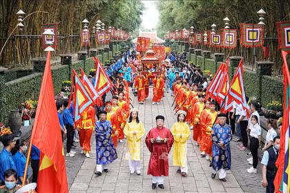 La provincia norvietnamita de Phu Tho ha organizado de manera integral y cuidadosa los preparativos para el Festival del Templo de los Reyes Hung 2026 (Fuente: VNA)