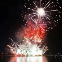 Actuación del equipo de Da Nang en el Festival Internacional de Fuegos Artificiales de Da Nang (DIFF) de 2024. (Foto: VNA)