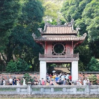 Khue Van Cac (Pabellón de los Versos Brillantes) - Símbolo de Hanoi. (Foto: VNA)