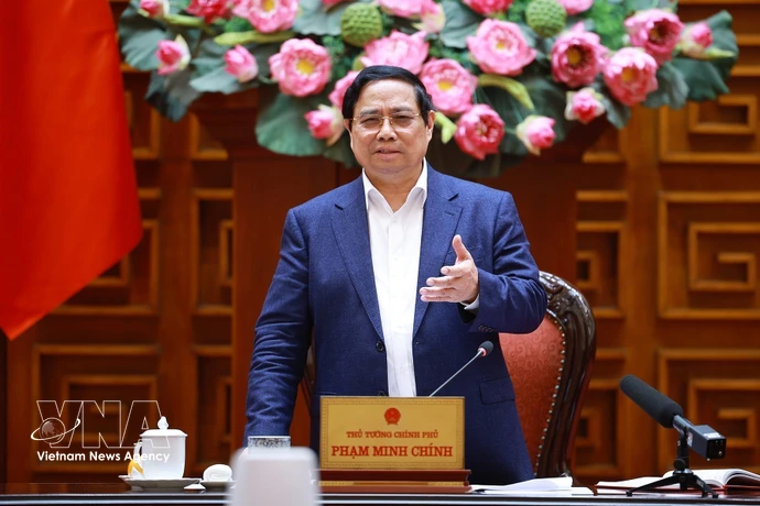 El primer ministro de Vietnam, Pham Minh Chinh. (Foto: VNA)