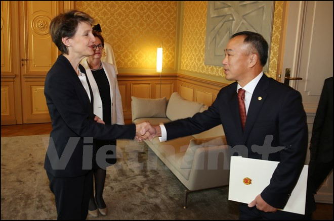 Suiza considera importantes nexos con Vietnam ảnh 1 Suiza considera importantes nexos con Vietnam ảnh 1