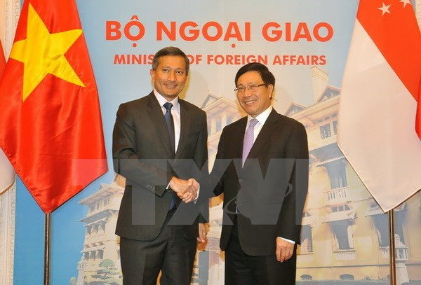 Vietnam y Singapur buscan nuevas orientaciones para reforzar cooperación bilateral ảnh 1 Vietnam y Singapur buscan nuevas orientaciones para reforzar cooperación bilateral ảnh 1