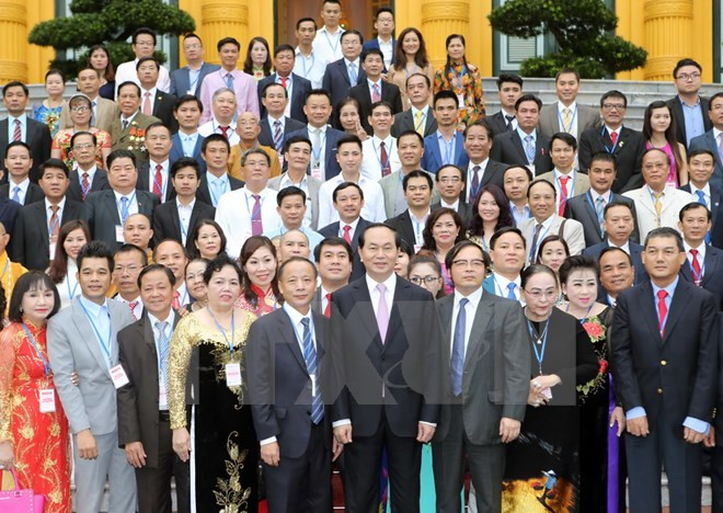Presidente de Vietnam elogia rol de PYMES en economía nacional ảnh 1 Presidente de Vietnam elogia rol de PYMES en economía nacional ảnh 1
