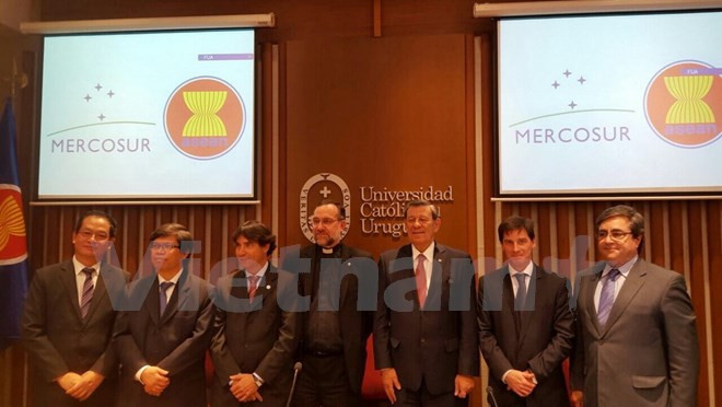 Inauguran Cátedra MERCOSUR-ASEAN en Uruguay ảnh 1 Inauguran Cátedra MERCOSUR-ASEAN en Uruguay ảnh 1