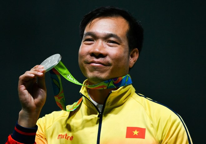 Hoang Xuan Vinh cosecha otra medalla en Rio, esta vez plateada ảnh 1 Hoang Xuan Vinh cosecha otra medalla en Rio, esta vez plateada ảnh 1