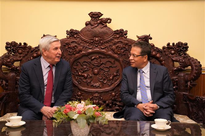 Embajador vietnamita en Rusia propone nuevos campos de cooperación ảnh 1 Embajador vietnamita en Rusia propone nuevos campos de cooperación ảnh 1