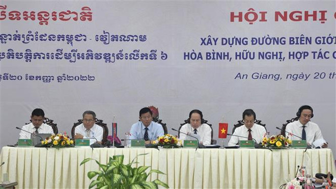 Vietnam y Camboya construyen una frontera de paz, amistad, cooperación ảnh 1 Vietnam y Camboya construyen una frontera de paz, amistad, cooperación ảnh 1