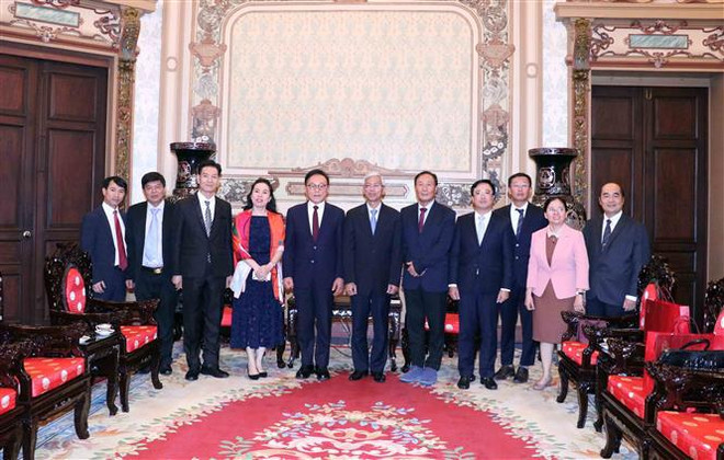 Ciudad Ho Chi Minh promueve relaciones con localidades sudcoreanas ảnh 2 Ciudad Ho Chi Minh promueve relaciones con localidades sudcoreanas ảnh 2
