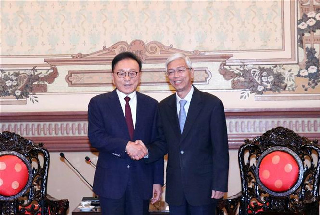 Ciudad Ho Chi Minh promueve relaciones con localidades sudcoreanas ảnh 1 Ciudad Ho Chi Minh promueve relaciones con localidades sudcoreanas ảnh 1