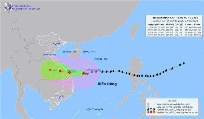 Premier vietnamita insta a centrarse en respuesta urgente al súper tifón Noru ảnh 2 Premier vietnamita insta a centrarse en respuesta urgente al súper tifón Noru ảnh 2