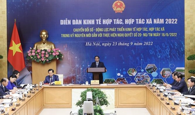 Premier vietnamita aboga por tranformación digital en desarrollo económico cooperativo ảnh 1