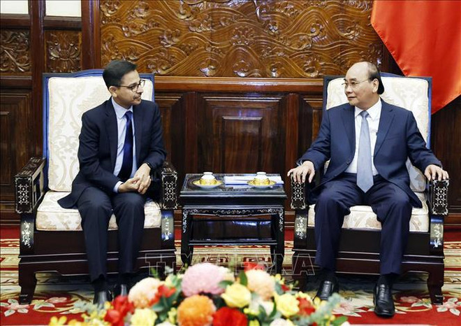 Vietnam siempre concede importancia a lazos con la India, afirma presidente ảnh 1 Vietnam siempre concede importancia a lazos con la India, afirma presidente ảnh 1