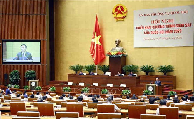 Clausuran Conferencia sobre programa de supervisión del Parlamento vietnamita de 2023 ảnh 1