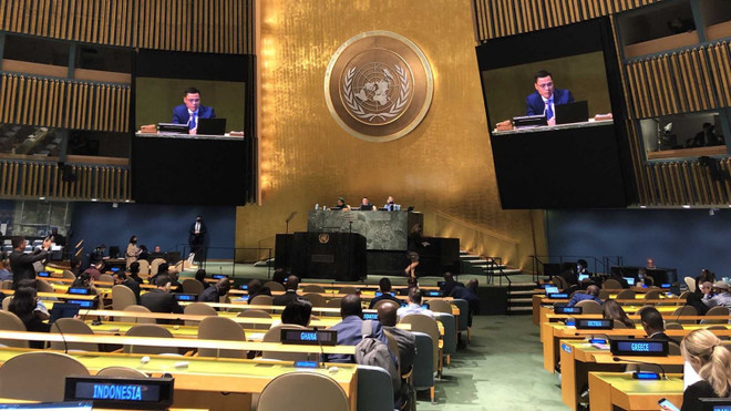 Vietnam preside el debate general de 77ª Asamblea General de ONU ảnh 1 Vietnam preside el debate general de 77ª Asamblea General de ONU ảnh 1