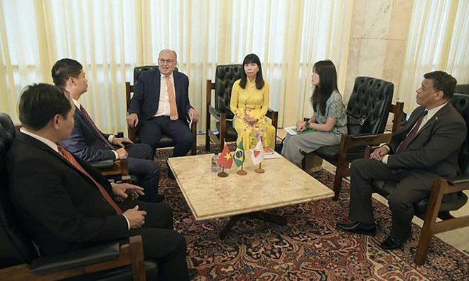 Vietnam promueve cooperación con Brasil ảnh 1 Vietnam promueve cooperación con Brasil ảnh 1