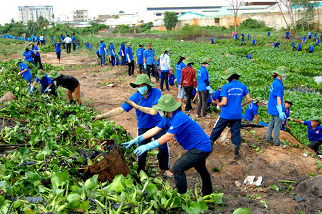 Provincia vietnamita de Bac Ninh une manos por medio ambiente ảnh 1 Provincia vietnamita de Bac Ninh une manos por medio ambiente ảnh 1