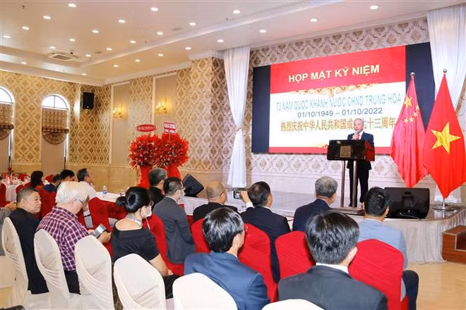 Celebran en Ciudad Ho Chi Minh el Día Nacional de China ảnh 1
