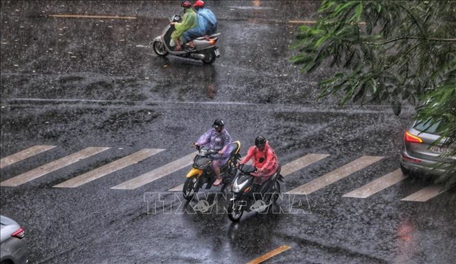 Pronostican lluvias intensas en varias zonas de Vietnam ảnh 2 Pronostican lluvias intensas en varias zonas de Vietnam ảnh 2