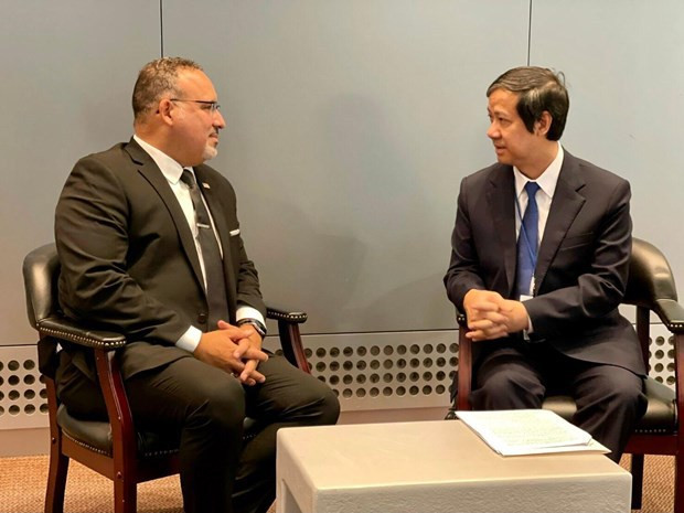 Ministro de Educación y Formación de Vietnam trabaja en EE.UU. ảnh 1 Ministro de Educación y Formación de Vietnam trabaja en EE.UU. ảnh 1