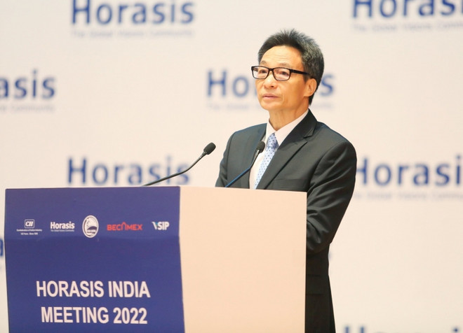 Inauguran Foro de cooperación comercial de India Horasis 2022 ảnh 2