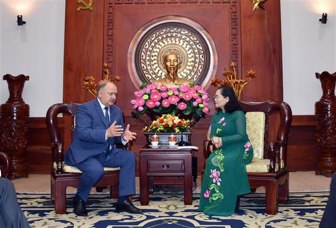 Ciudad Ho Chi Minh estrecha cooperación con San Petersburgo de Rusia ảnh 1 Ciudad Ho Chi Minh estrecha cooperación con San Petersburgo de Rusia ảnh 1