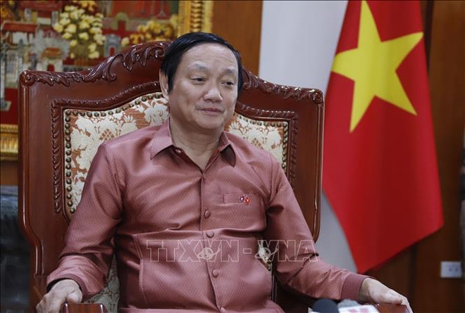 Fortalecen cooperación parlamentaria Vietnam-Laos-Camboya ảnh 1
