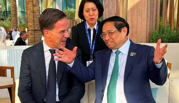Premier vietnamita se reúne con dirigentes de países y organizaciones internacionales ảnh 2 Premier vietnamita se reúne con dirigentes de países y organizaciones internacionales ảnh 2