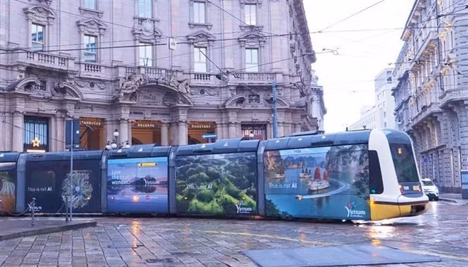 Divulgan imágenes de Vietnam en Italia ảnh 1 Divulgan imágenes de Vietnam en Italia ảnh 1