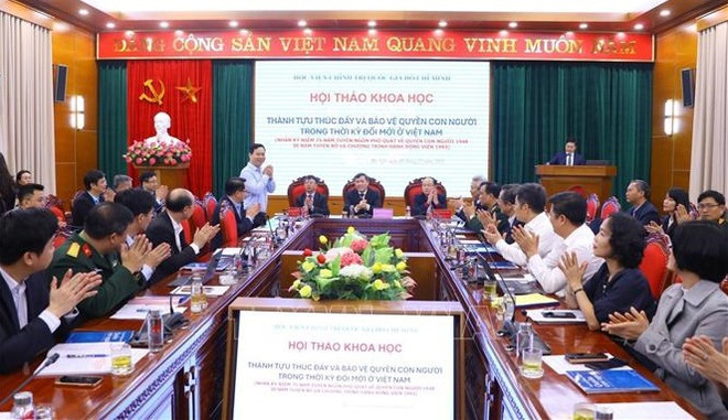 Debaten sobre promoción y protección de derechos humanos en Vietnam ảnh 1