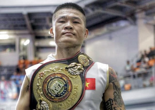 Conquista boxeador vietnamita cinturón de peso supermediano en campeonato asiático ảnh 1 Conquista boxeador vietnamita cinturón de peso supermediano en campeonato asiático ảnh 1