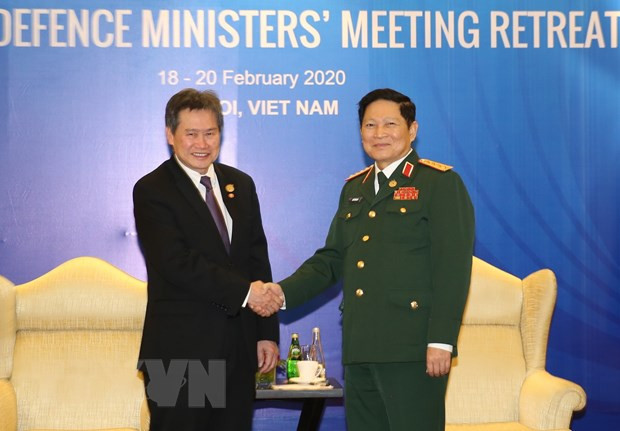 Inauguran en Hanoi reunión de ministros de Defensa de la ASEAN ảnh 1 Inauguran en Hanoi reunión de ministros de Defensa de la ASEAN ảnh 1