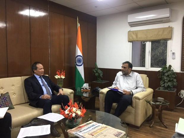 Acuerdan Vietnam e India ampliar vínculos comerciales ảnh 1 Acuerdan Vietnam e India ampliar vínculos comerciales ảnh 1