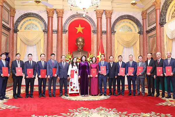 Vicepresidenta de Vietnam pide mayor desempeño de diplomáticos nacionales ảnh 1 Vicepresidenta de Vietnam pide mayor desempeño de diplomáticos nacionales ảnh 1